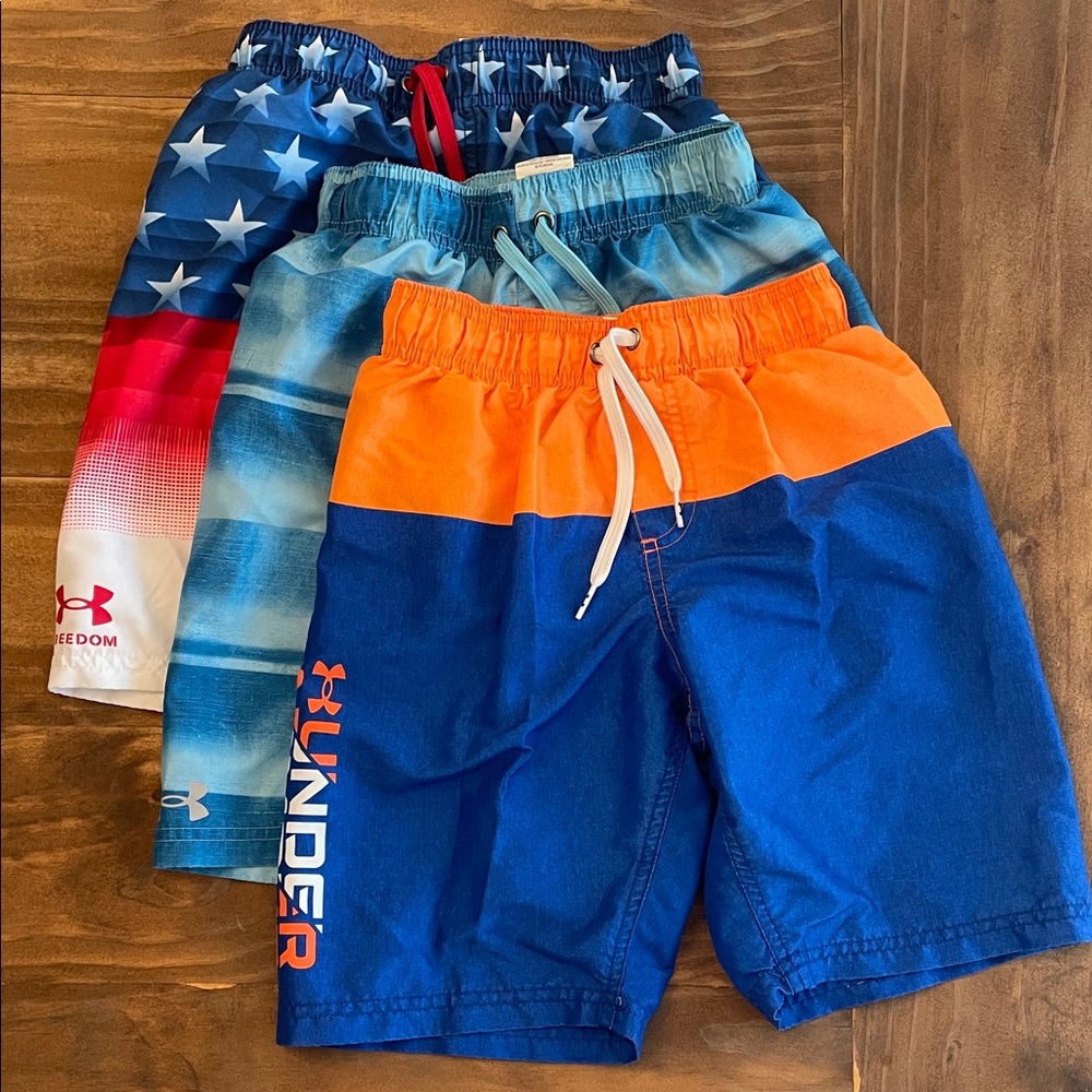 Under Armour swim trunks lot